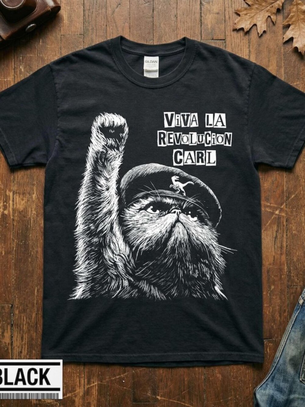 Viva La Revolucion Carl Dungeon Crawler Carl Shirt Princess Donut Mongo Tee 273